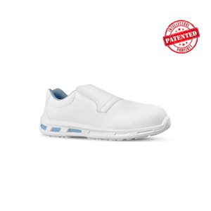 Scarpa Antinfortunistica Bassa Estiva Traspirante U-Power Blanco S2 FO Linea Red Lion