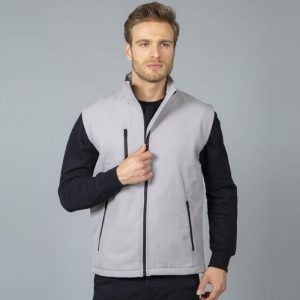 Gilet uomo Tarvisio in softshell 2 strati idrorepellente